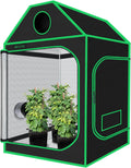 4x4 Grow Tent with Observation Window for Indoor Plant Growing