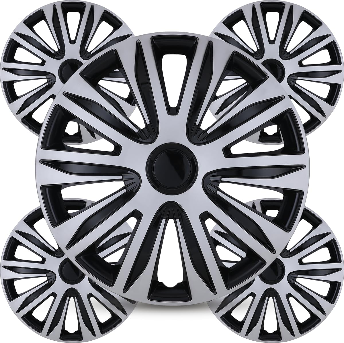Winjet 16 Inch Hubcaps Wheel Guards for Universal Rim Fit