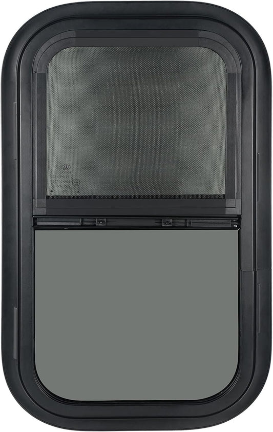 2 Pack Vertical RV Window with Net Screen for Enhanced Comfort
