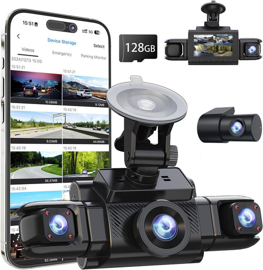 ZMOPO 360 Cam: 5G WiFi, Night Vision, 160 Wide Angle