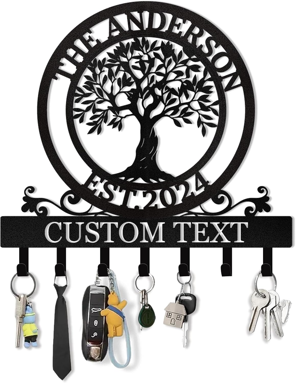 Custom Tree of Life Key Holder by KAINSY