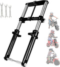 Minibike Suspension Kit Front Forks with Hydraulic Shock - Improved