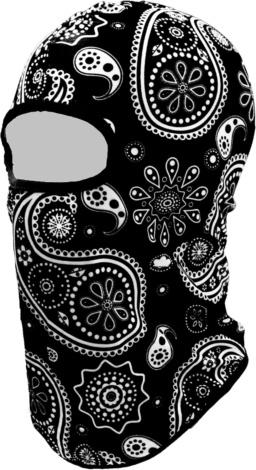 GC Paisley Balaclava: Wind Proof Winter Style