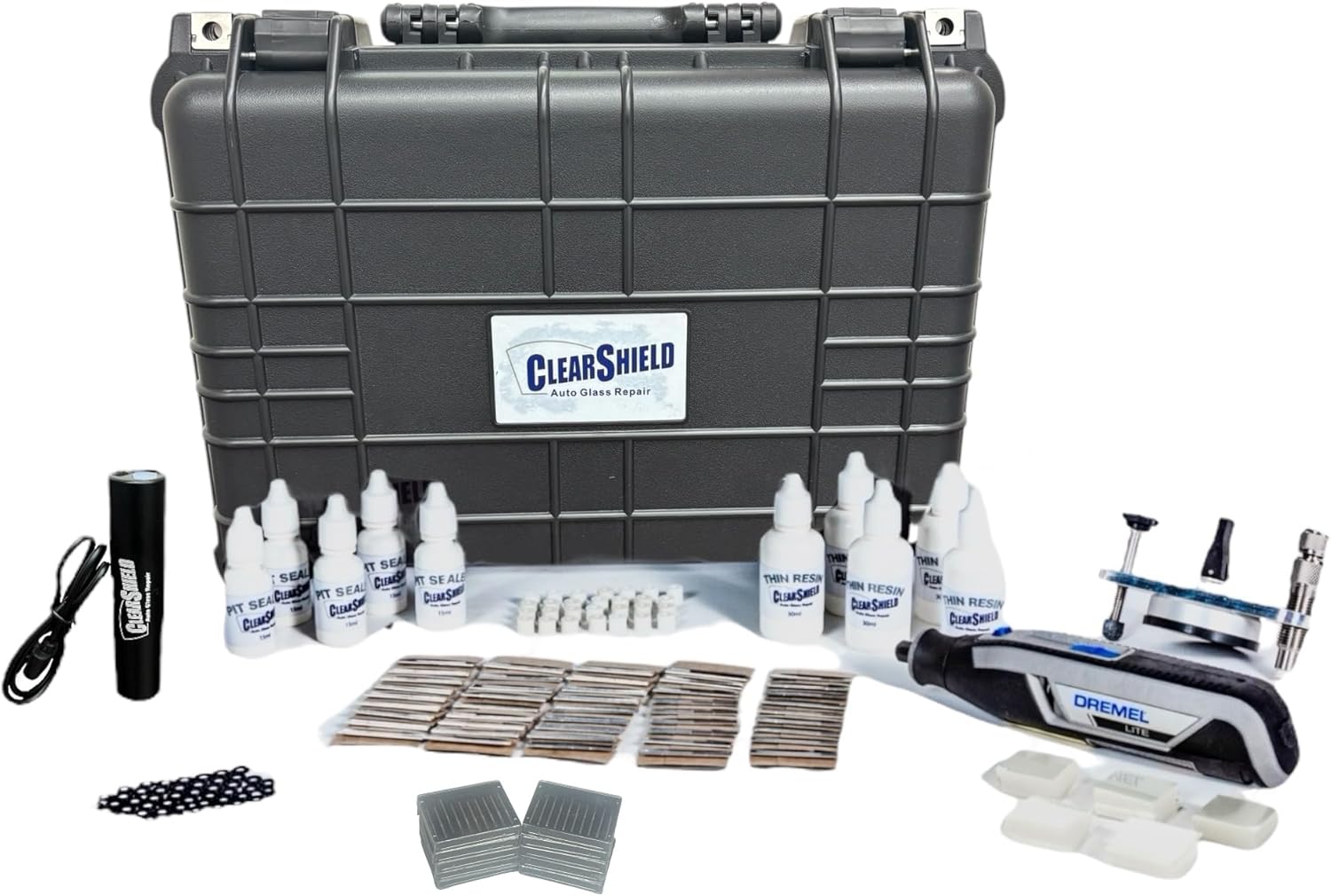 Professional Windshield Repair Kit for Cracks and Chips