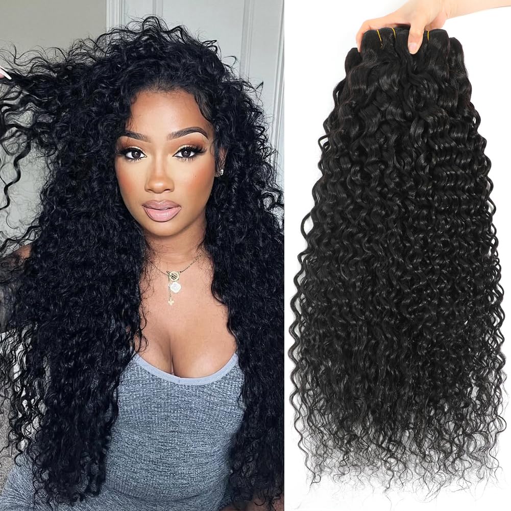 Water Wave Bundles Human Hair 16 18 20 Inch for Stunning Styles