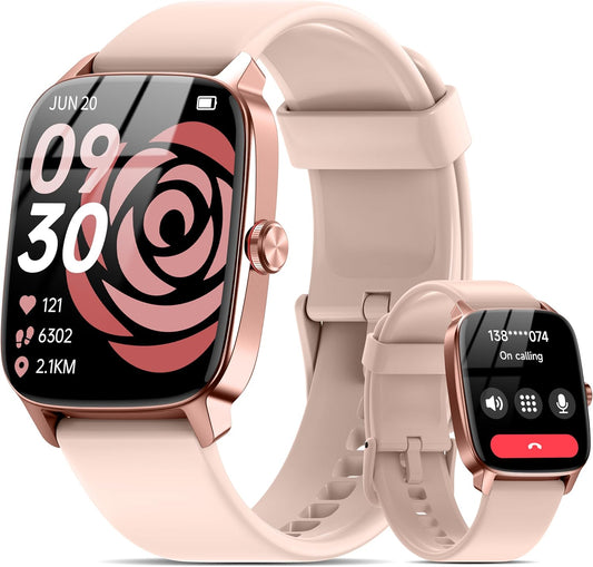 Smart Watch for Men Women with Bluetooth Call and Fitness Tracker