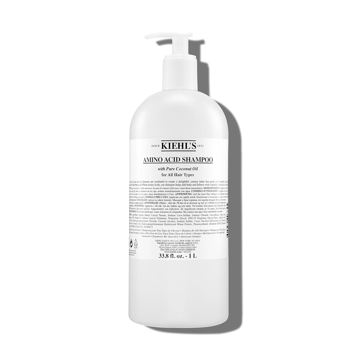 Kiehl's Amino Acid Shampoo for Stronger, Hydrated Hair