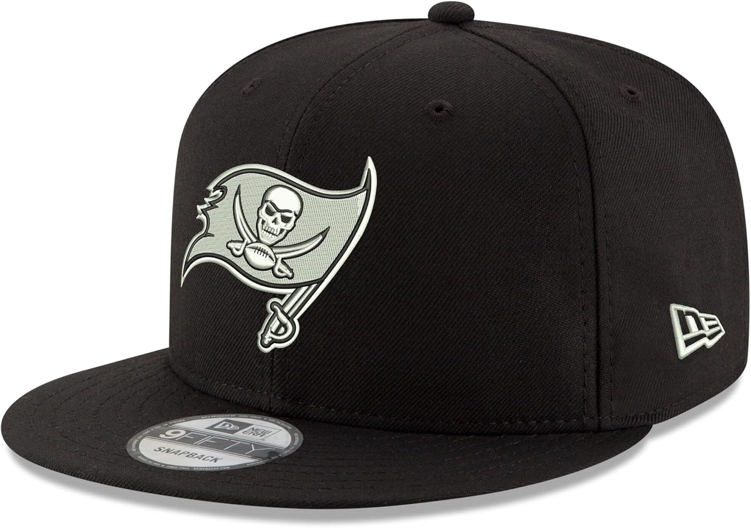 New Era NFL 9FIFTY Black/White Adjustable Snapback Hat Cap
