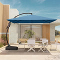 Grand patio 10x10 ft Sunbrella Offset Cantilever Umbrella - Durable