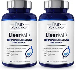 LiverMD Liver Support Supplement with Siliphos for Detoxification