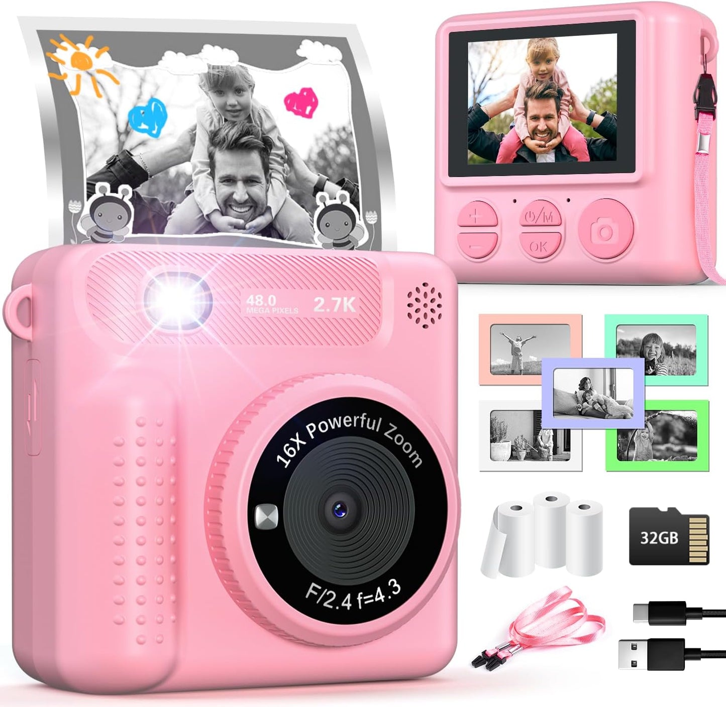 Capture Memories Instantly with TERRAMUS Kids Camera
