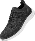 Men's Lightweight Knit Oxfords - Comfortable Dress Sneakers