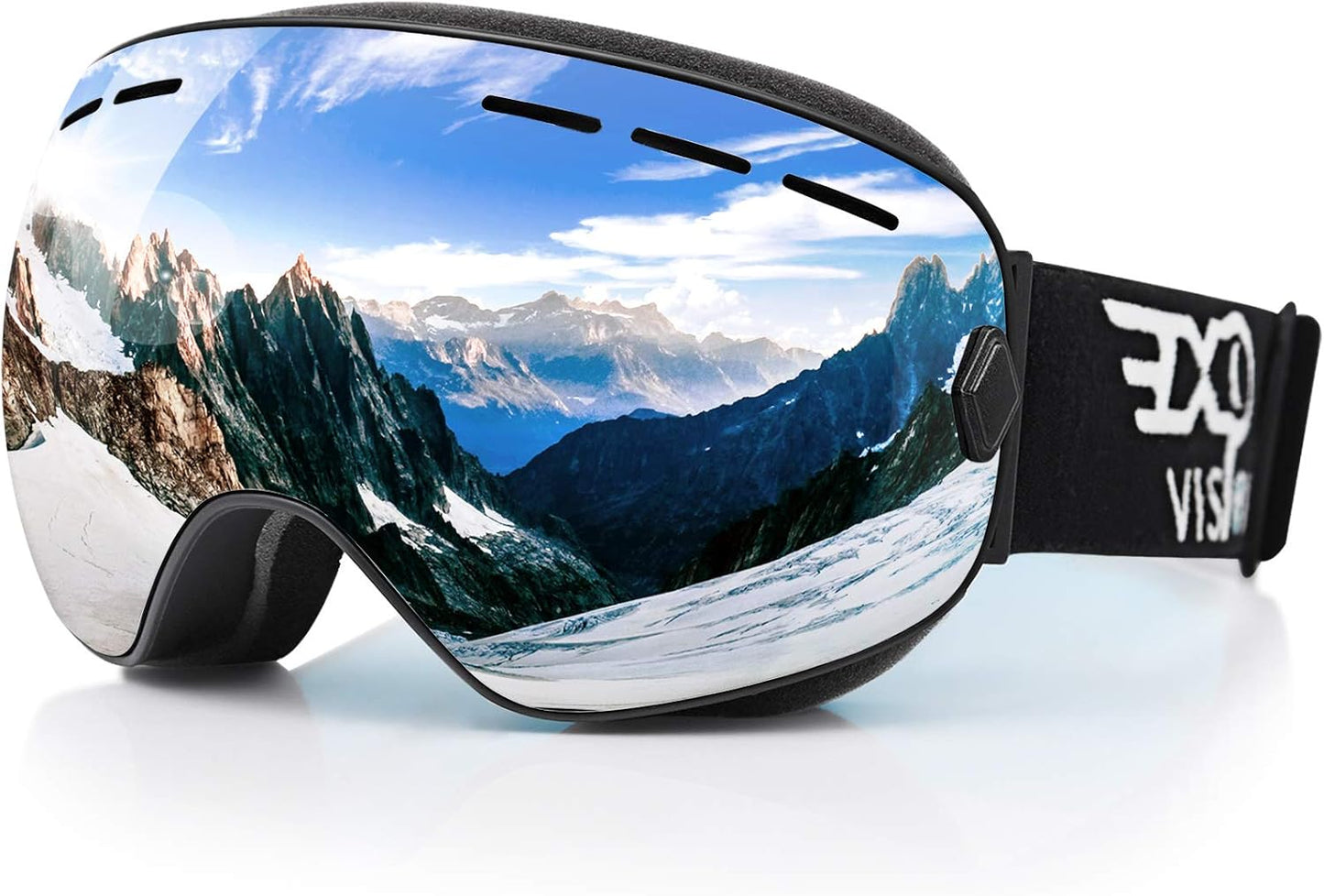 EXP VISION Anti-Fog Snow Goggles - Clear Vision in Winter