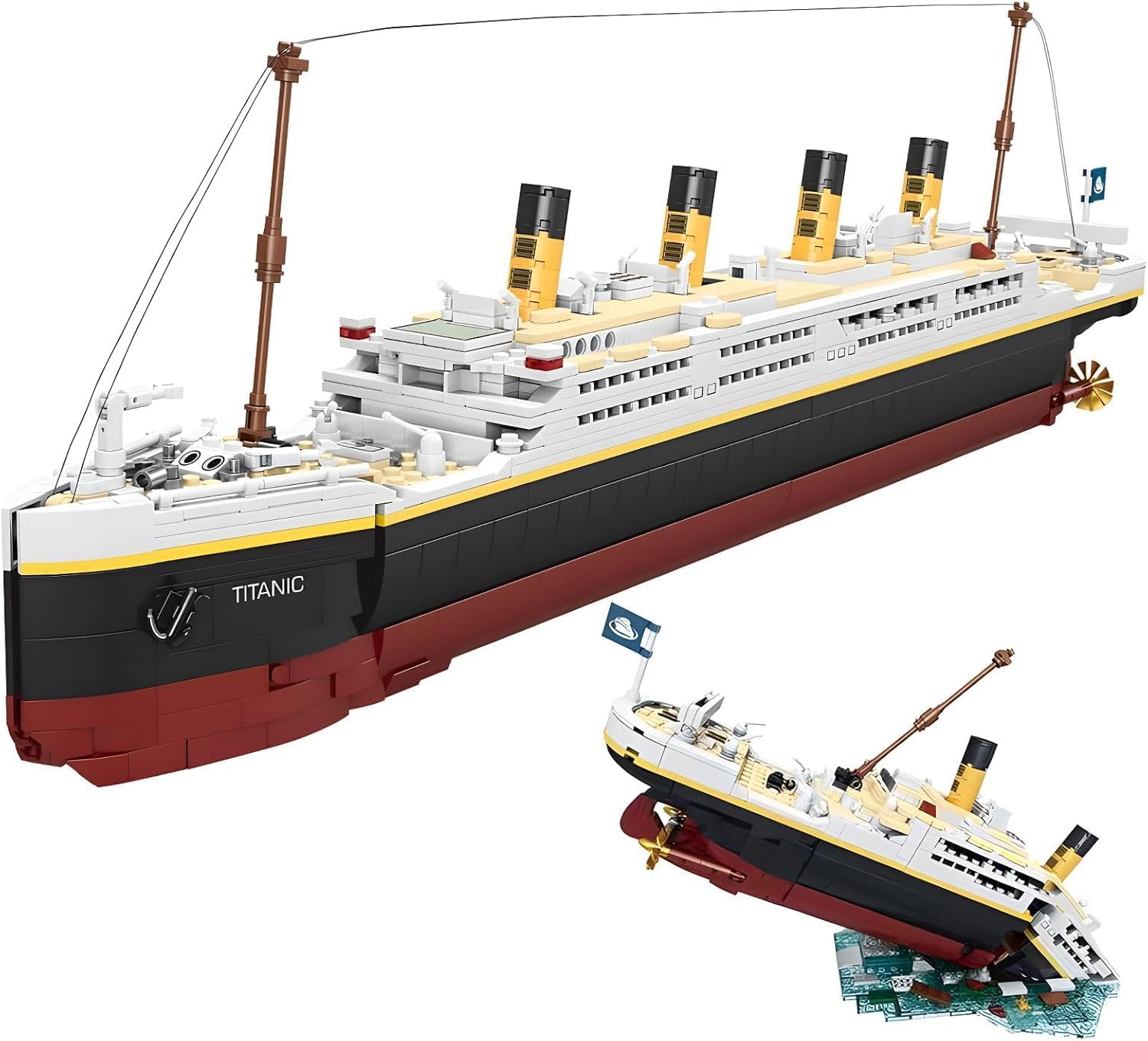 Titanic Building Blocks Set for Creative Fun and Learning