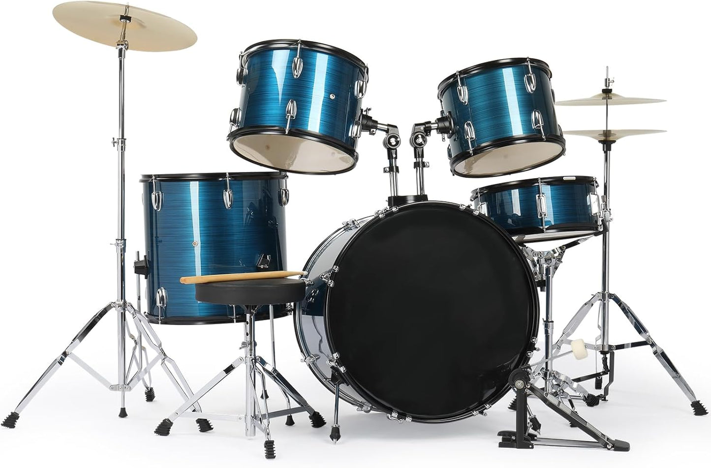 Ktaxon 22 Inch Adult Drum Set for Beginners and Students