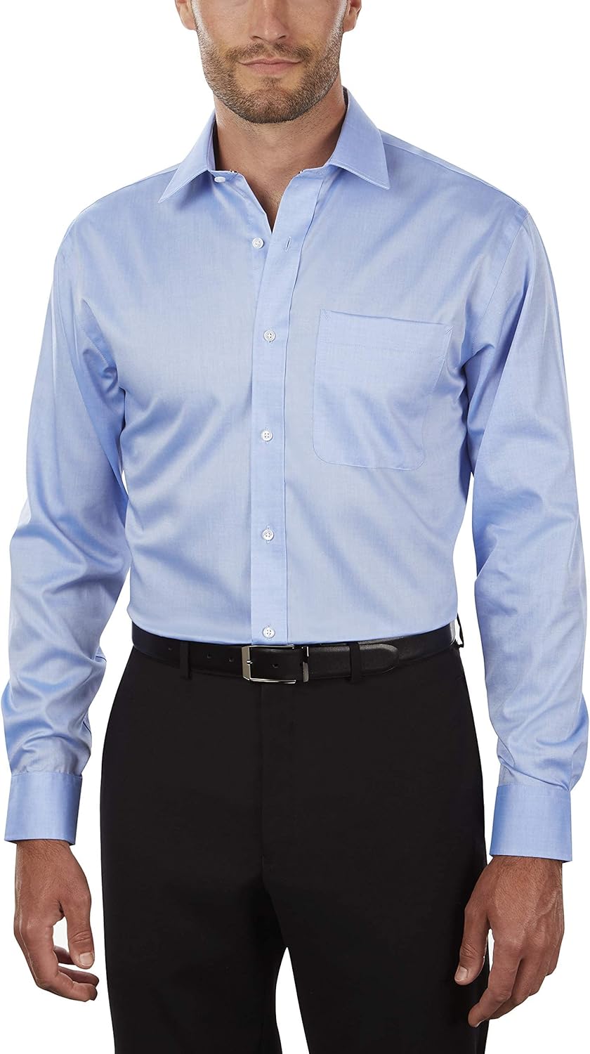 Tommy Hilfiger Men's Regular Fit Non Iron Solid Dress Shirt Review