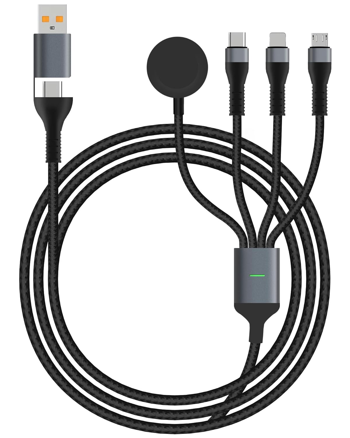 100W 4-in-1 Multi Port Fast Charge Cable by Wosixima