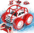 Amphibious Remote Control Car 4WD Stunt Crawler - Waterproof Fun