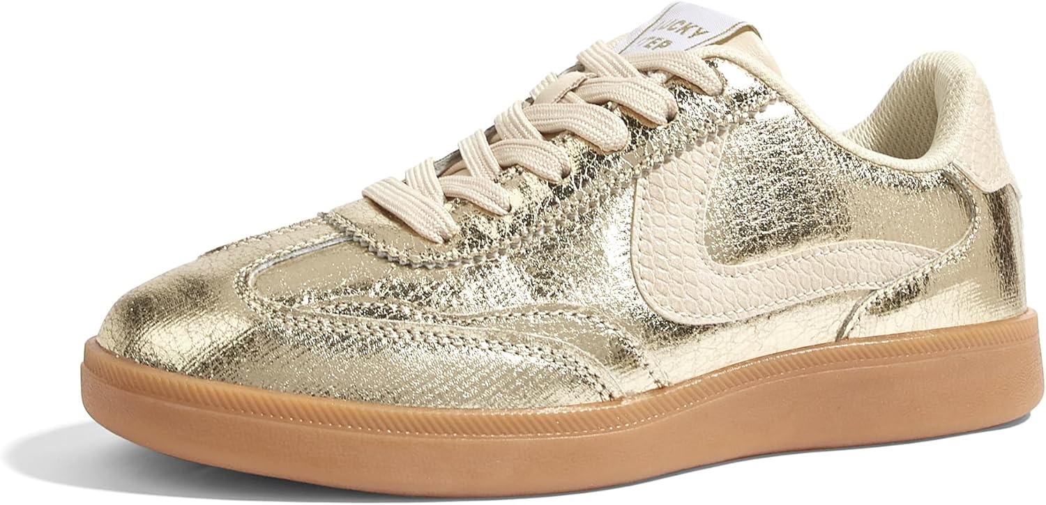 Retro Fashion Sneakers for Women - Classic Casual Comfort Shoes