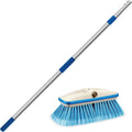 STAR BRITE Deluxe Telescoping Deck Brush Kit - Marine-Grade Reach