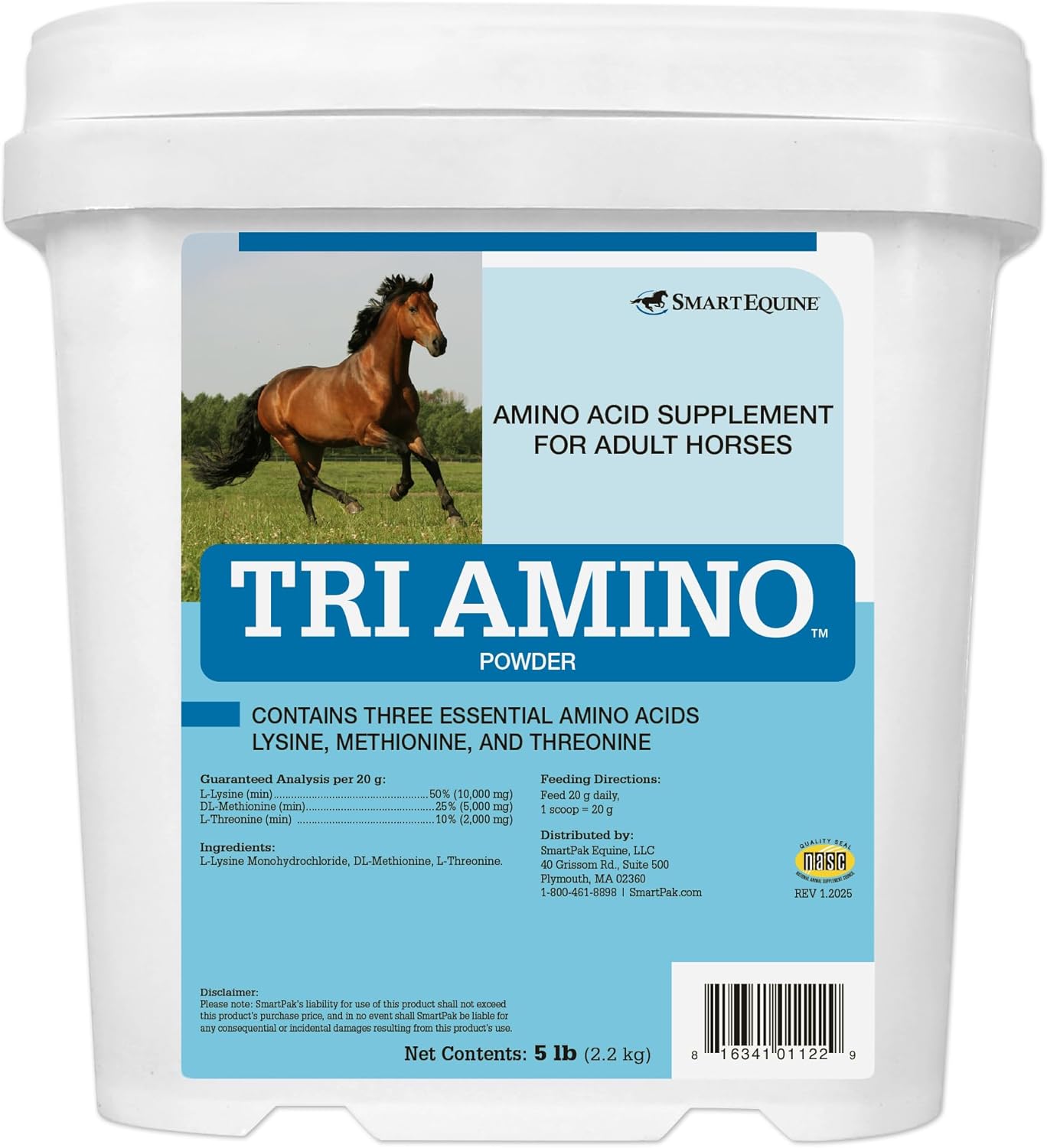 Uckele Tri Amino Horse Supplement for Strong Muscles & Health