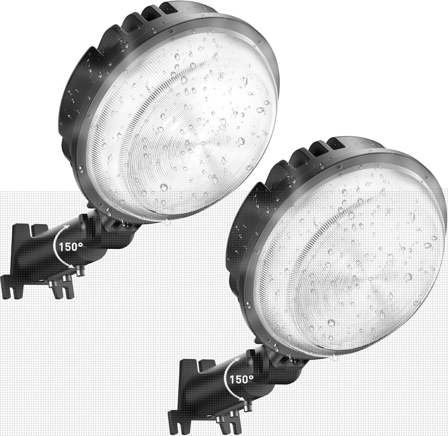 150W LED Barn Light with Photocell for Outdoor Security Lighting