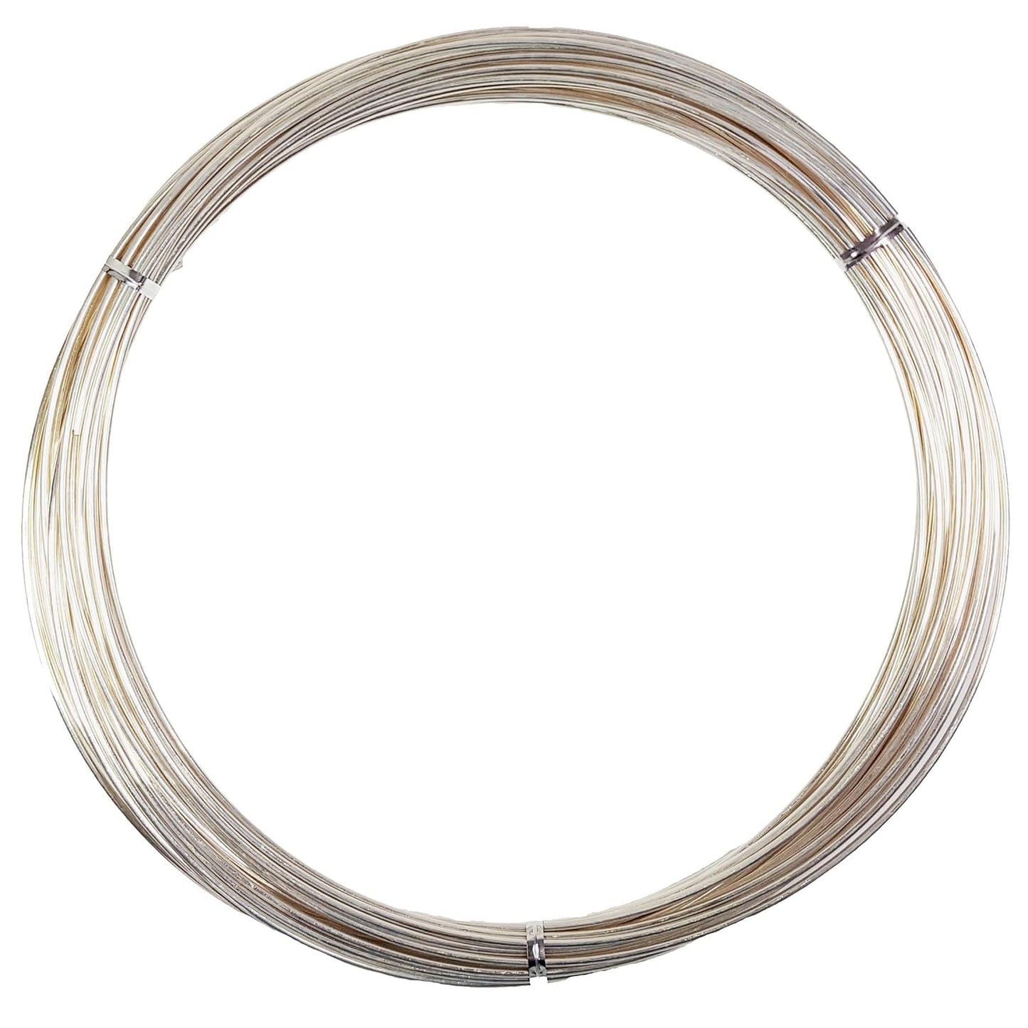 19 Gauge Round Half Hard 925 Sterling Silver Wire for Jewelry Art