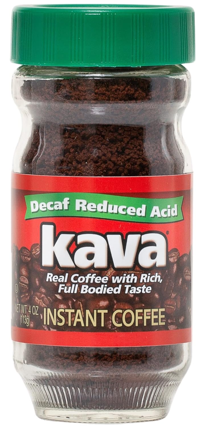 Kava Decaf Instant Coffee - Gentle on Stomach!