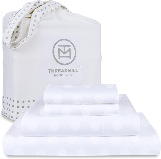 Threadmill Cotton Full Size Sheet Set for Cozy Sleep Nights