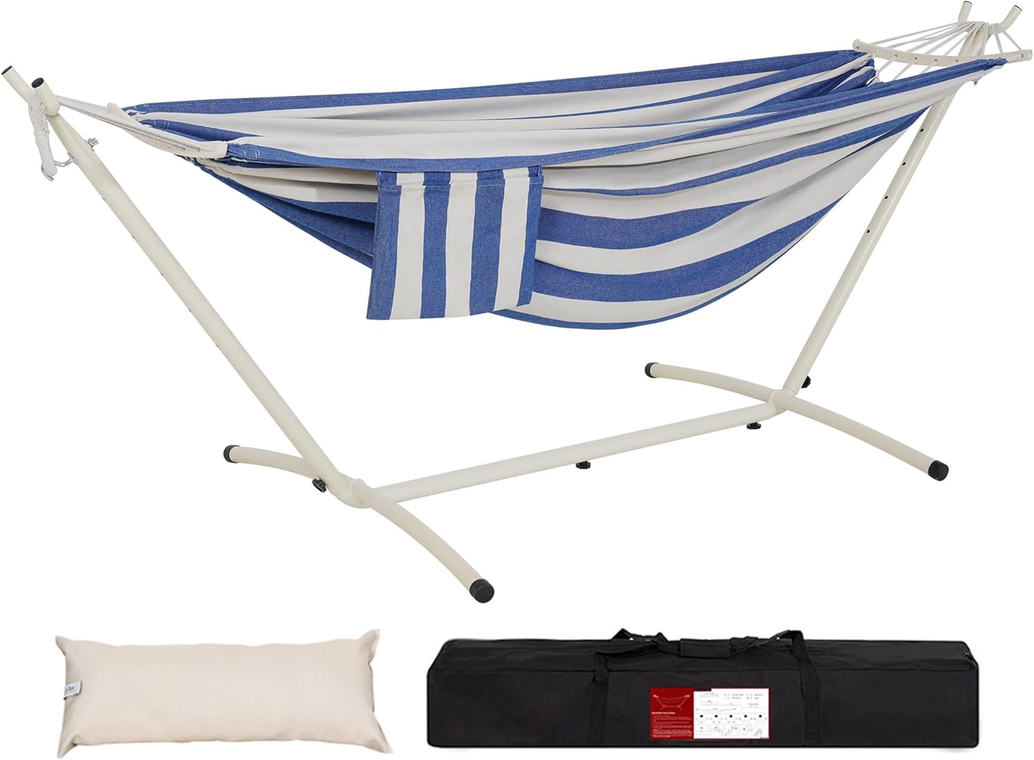 LazyDaze Double Hammock with Stand for 2 Person Outdoor Use