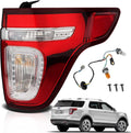 Tail Lights Compatible with 2011-2015 Ford Explorer - Right Passenger