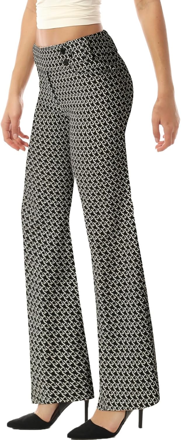 MixMatchy Women's Ultra Stretch Lux Comfort Bootcut Dress Pants