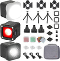 SmallRig RM01 Mini LED Video Light (3 Pack) - Portable Waterproof Kit