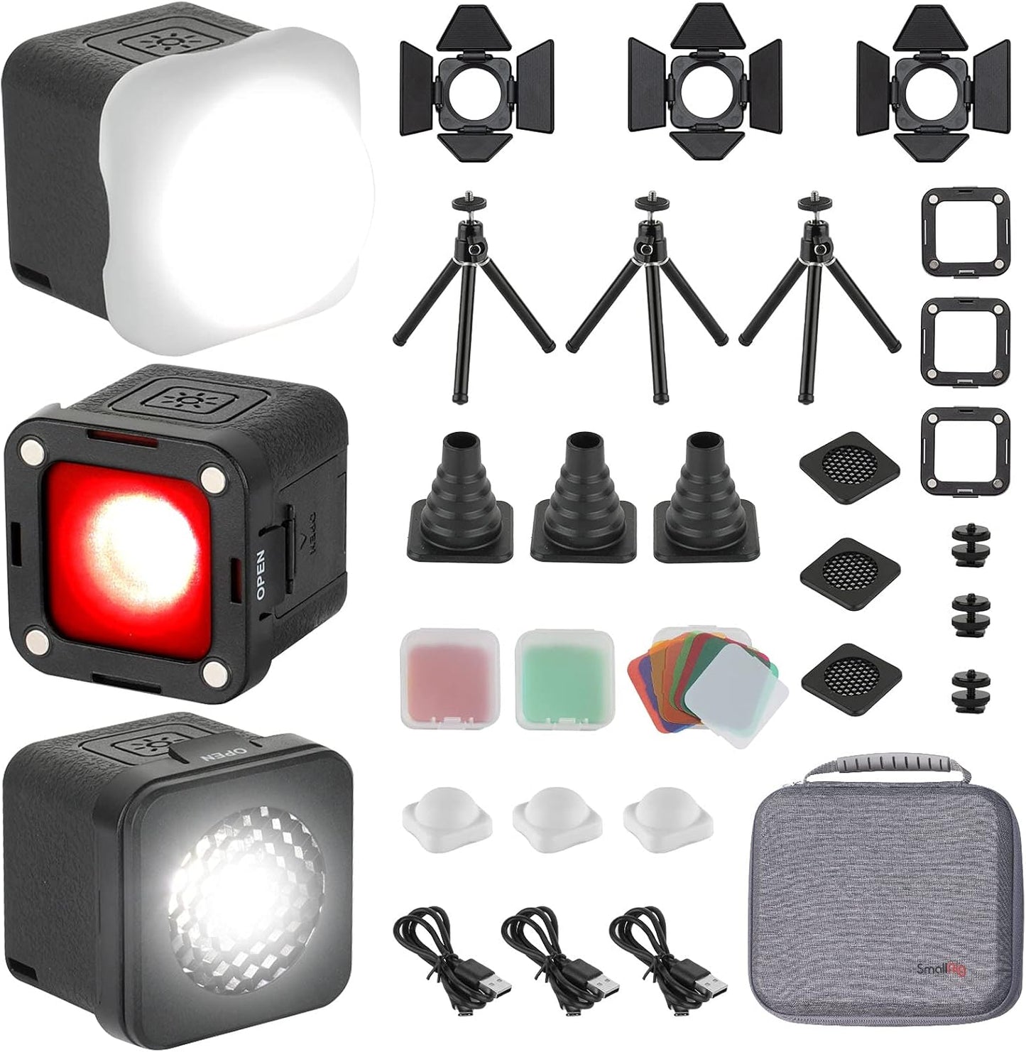 SmallRig RM01 Mini LED Video Light Kit for Professional Photography