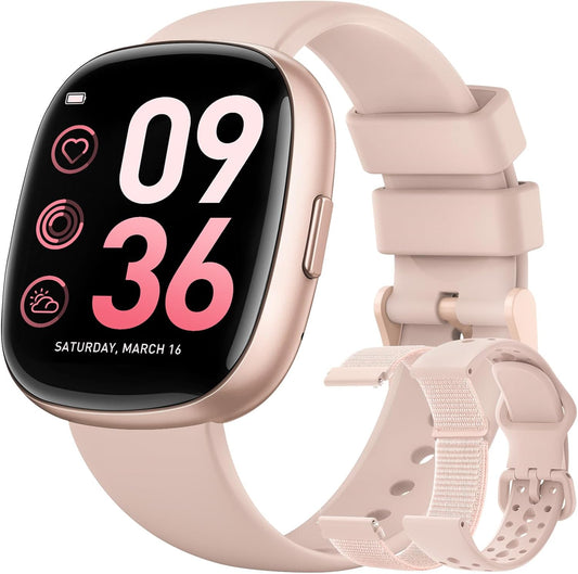 5ATM Waterproof Fitness Tracker with Heart Rate Monitor - Sanorum