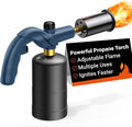 Powerful Propane Torch Kitchen Cooking Torch - Adjustable Flame