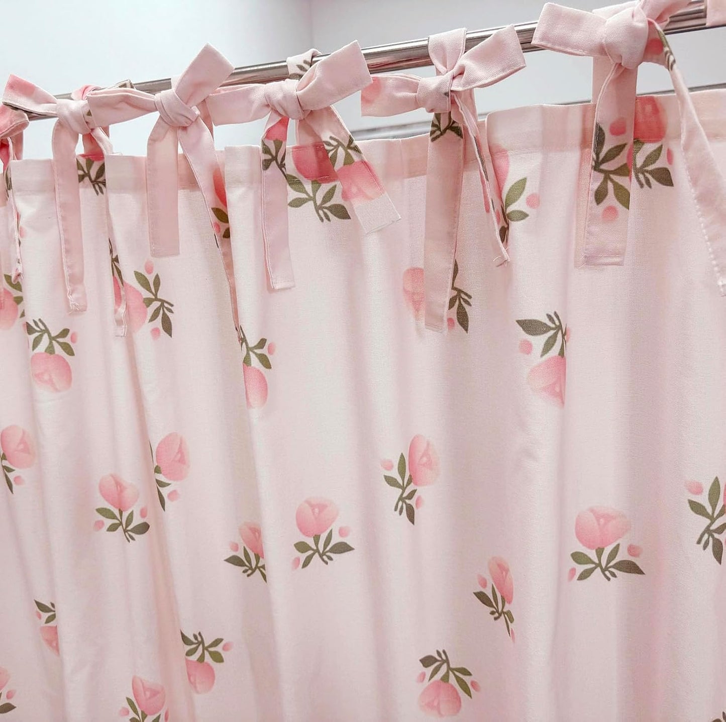 Floral Bliss Hookless Shower Curtain by CasaTena