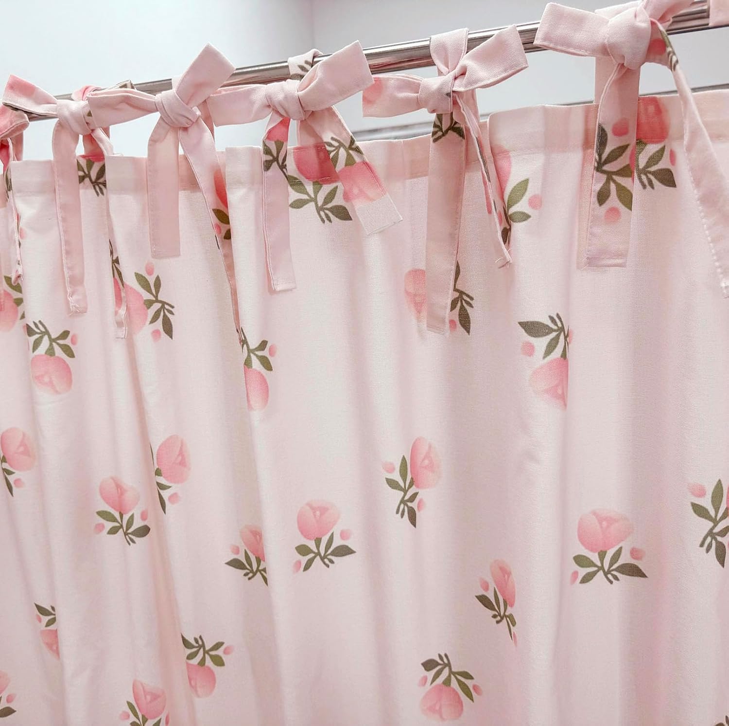 Floral Bliss Hookless Shower Curtain by CasaTena