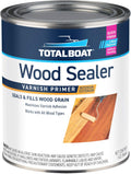 TotalBoat Wood Sealer Pre-Varnish Primer Quart - Smooth, UV-Stable