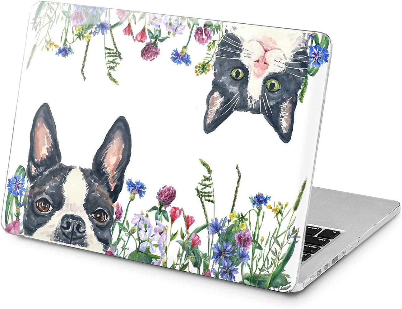 Cute Bulldog Hard Case for MacBook Pro and Air 2023 Models