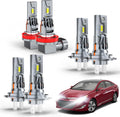 Lights Compatible for 2011-2014 Hyundai Sonata Bulbs H7 H11 Pack of 6