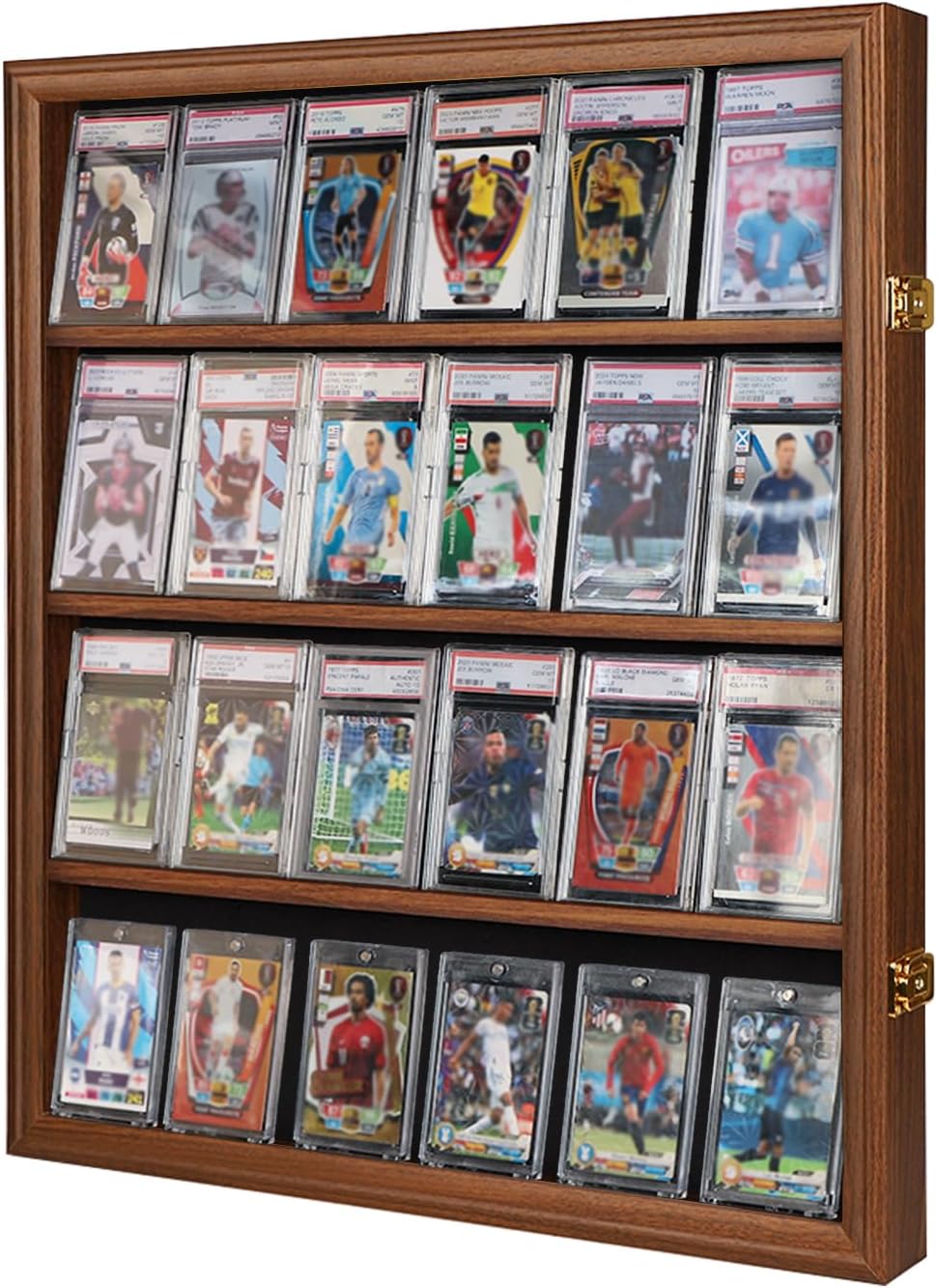 24 Graded Sport Card Display Case for Baseball and More