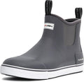 Men's Deck Boots Fishing Rain Boots Waterproof Slip-On Neoprene