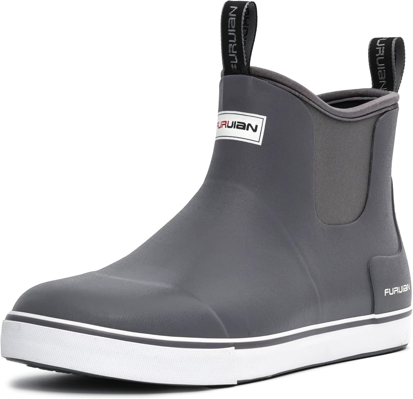Furuian Men's Waterproof Deck Boots for Fishing and Gardening