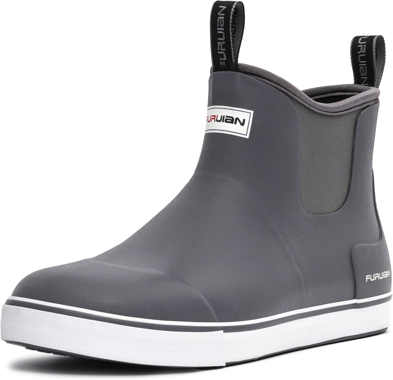 Furuian Men's Deck Boots: Waterproof Fishing & Gardening Footwear
