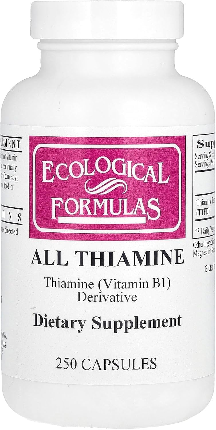 Allithiamine Vitamin B1 Capsules 50 mg for Optimal Health
