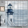 Ocean Sunrise Nautical Shower Curtain - Brighten Your Bathroom