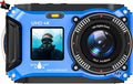 Digital Camera 4K 56MP Underwater Point & Shoot - Compact Snorkel Cam