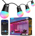 Govee Smart Outdoor String Lights 2, 96ft RGBICW - Patio Accent