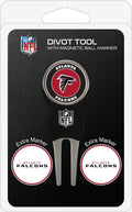 NFL Divot Tool + Magnetic Ball Markers Pack by Team Golf